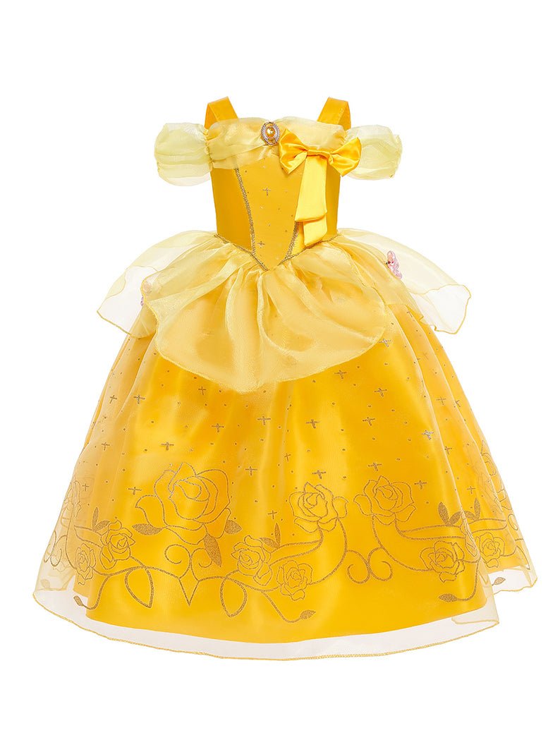 Princess Belle Light up Costume Dress - Uporpor