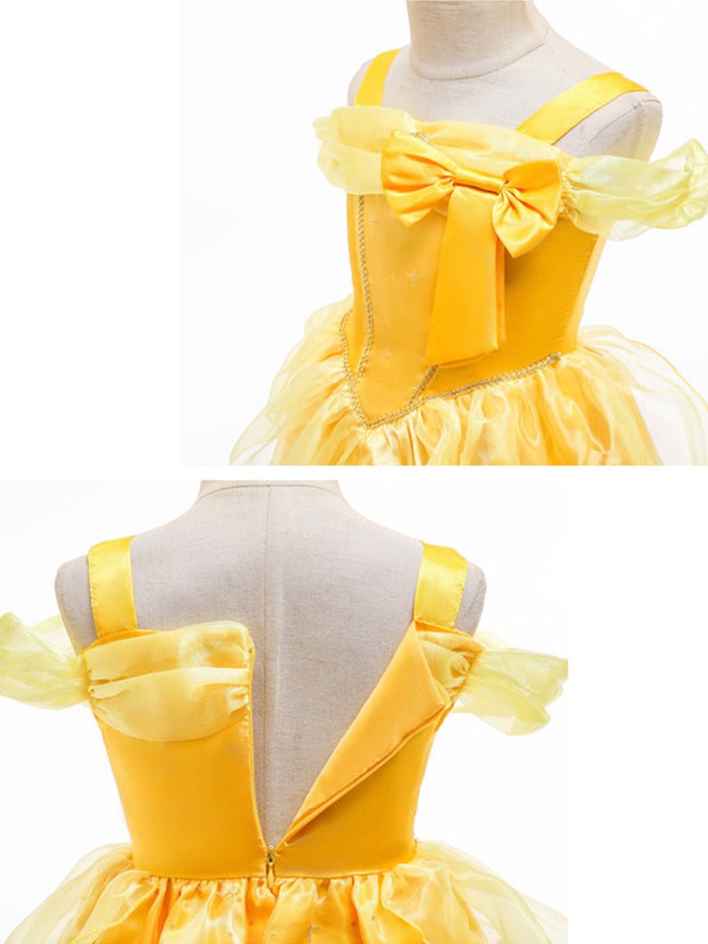 Princess Belle Light up Costume Dress - Uporpor