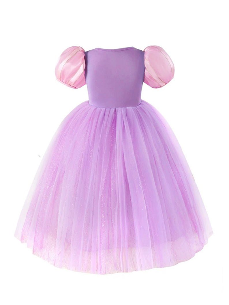 Purple Light Up Princess Dress for Girls - Uporpor