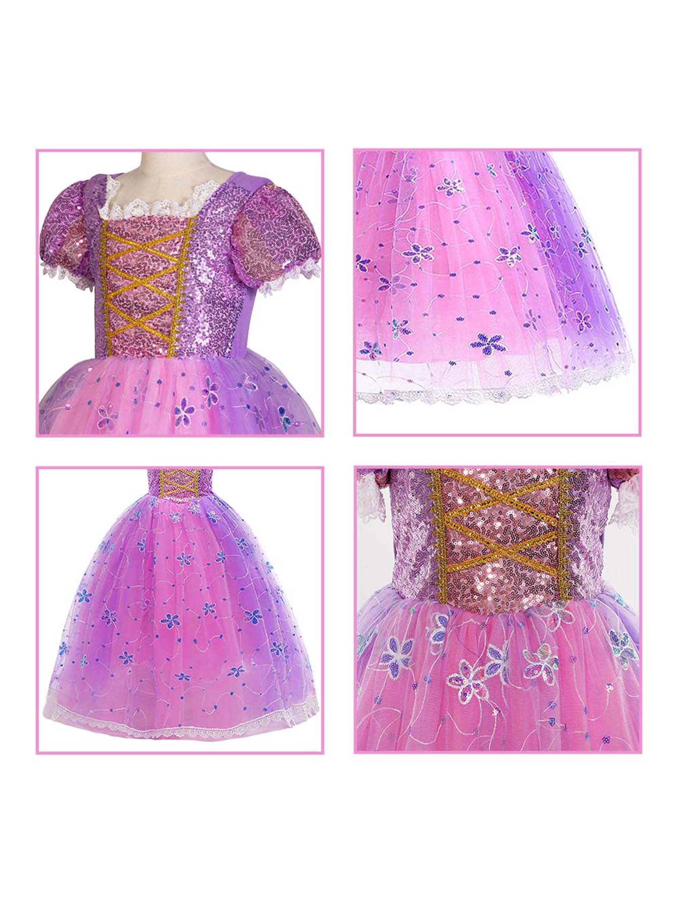 Queen Light Up Dress for Girls - Birthday Party Costume - Uporpor