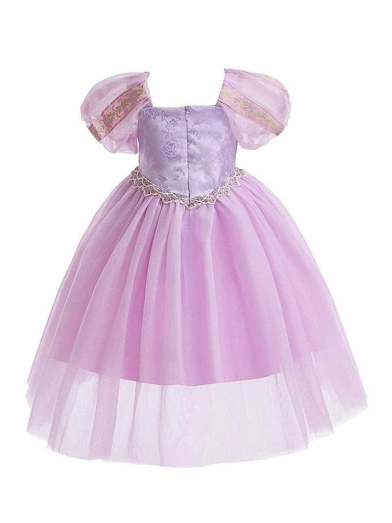 Rapunzel Girls Glowing Mesh Dress - Uporpor