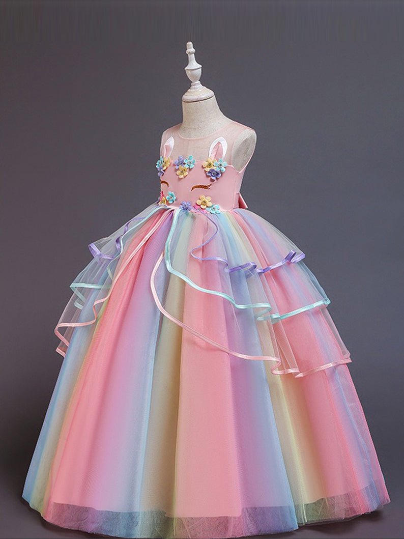 Unicorn Light Up Princess Dress(long dress) - Uporpor