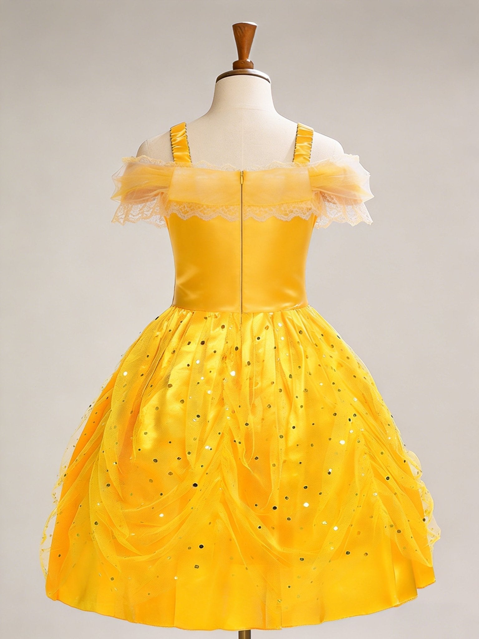 Yellow Light Up Princess Dress for Girls - Uporpor