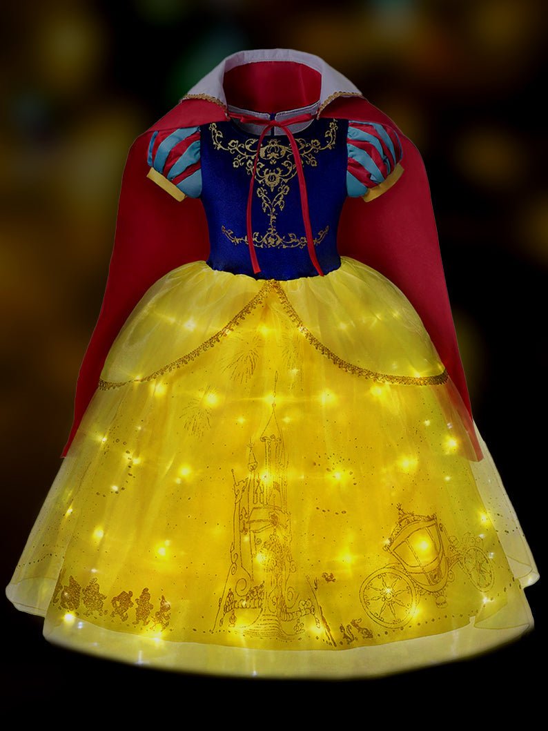 Light Up Snow White Princess Cosplay Costume - Uporpor