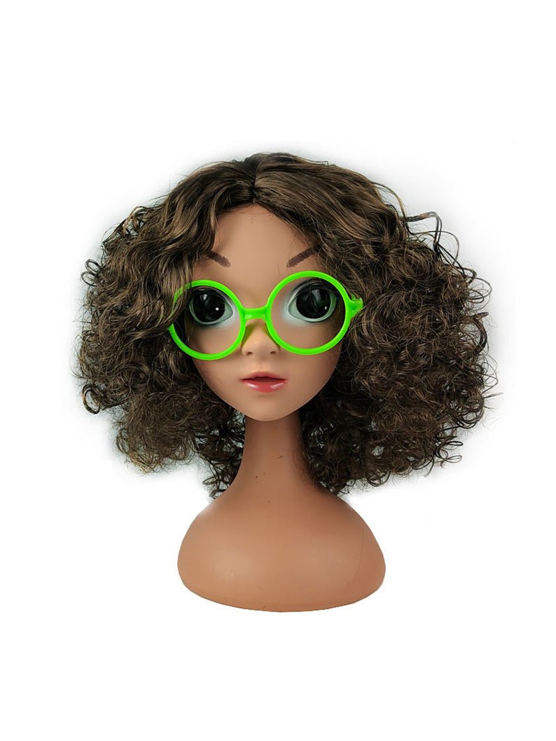 Little Girl Cosplay Wigs and glasses