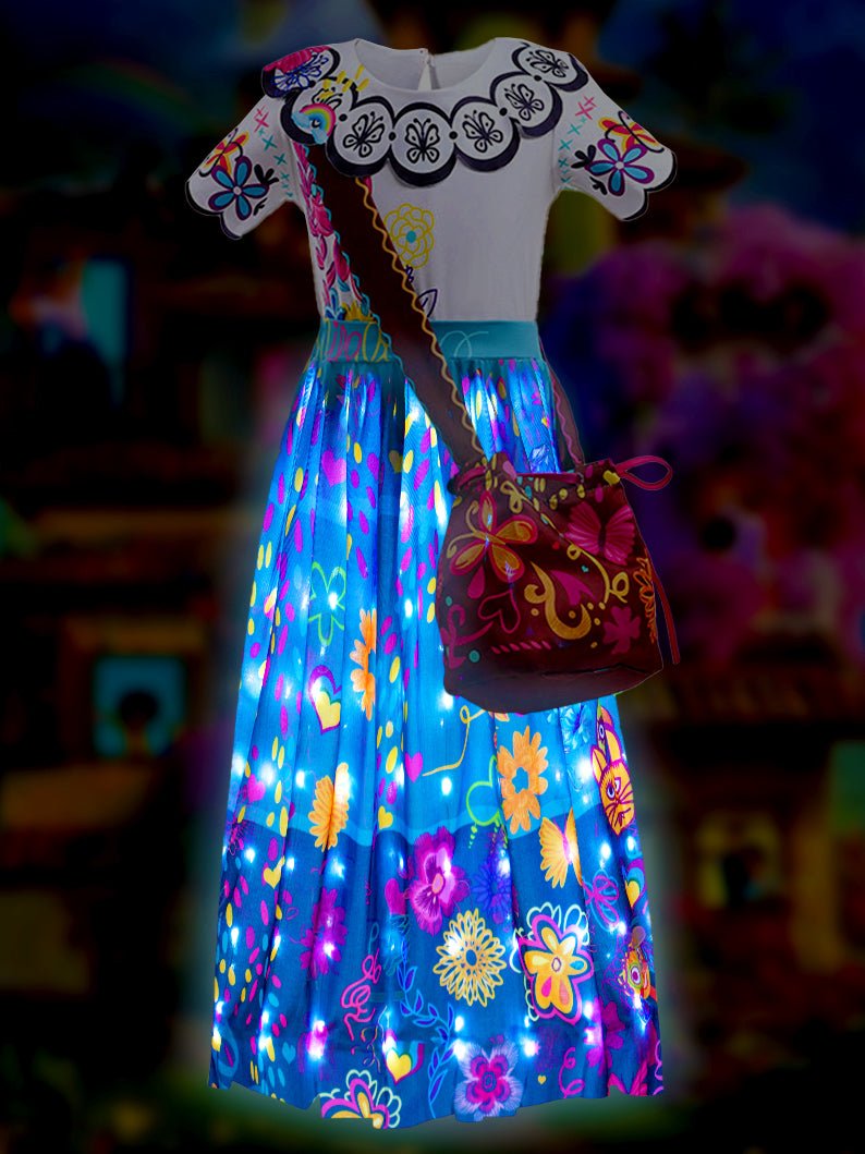LED Party Dress Little Girl Gift - Uporpor