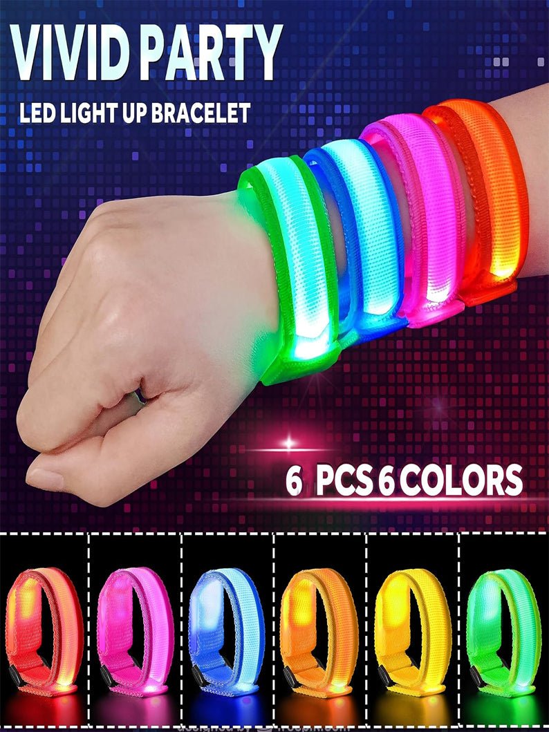LED Sound Activated Wristband Bracelet For Red Light Night Light Parties  And Bars Flashing, Music Controlled, And Perfect Gift For Men, Women, Kids  From Lightingshops, $1.06 | DHgate.Com