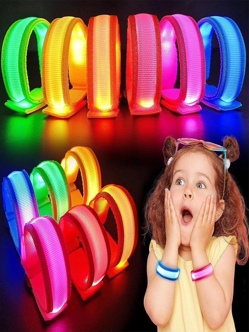 6PCS Light Up Bracelets for Kids/Adults Party - Uporpor - Uporpor