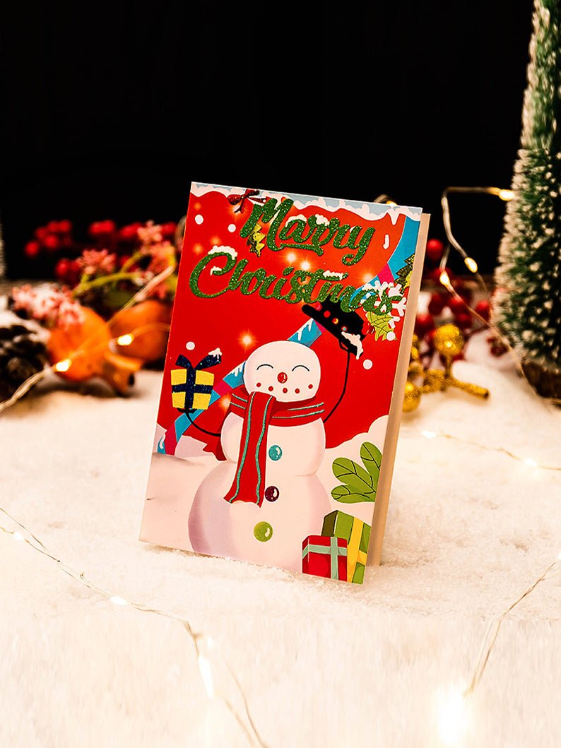 Christmas Greeting Cards(4 Pack)- Uporpor - Uporpor