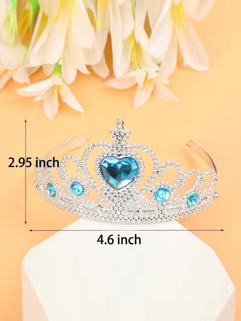 3 popular Matching Light Up Tiaras (Blue)