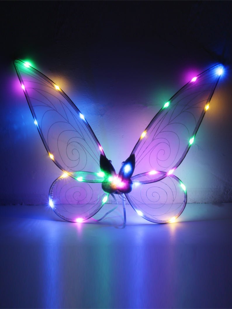 Light Up Fairy Sheer Wings for Girls - Uporpor - Uporpor