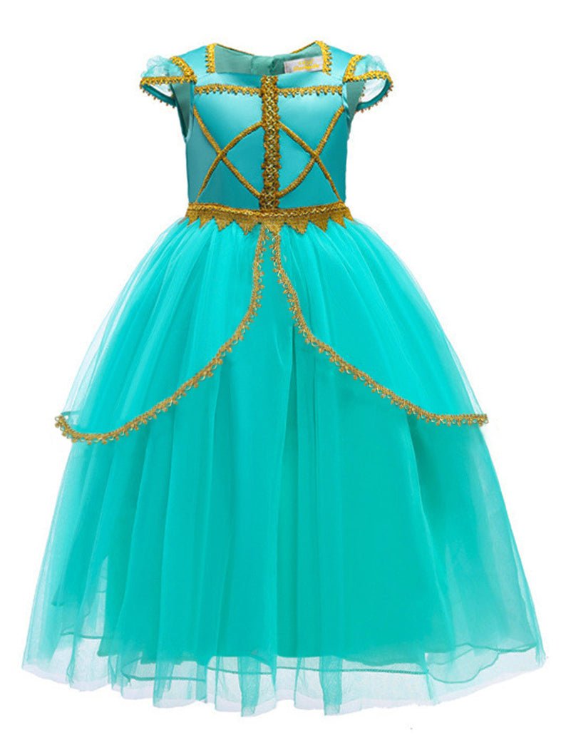 Light Up Jasmine Costume Princess Dresses for Halloween Cosplay Party - Uporpor - Uporpor