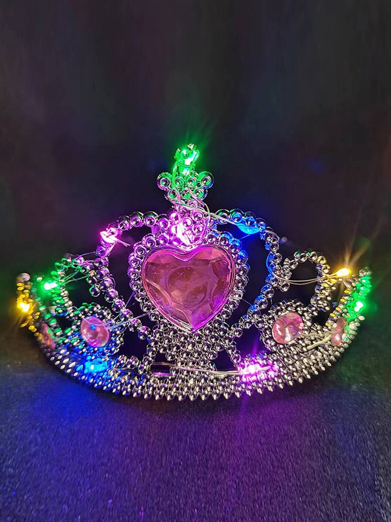 Light up Pink Tiara Crown Wand- Uporpor - Uporpor