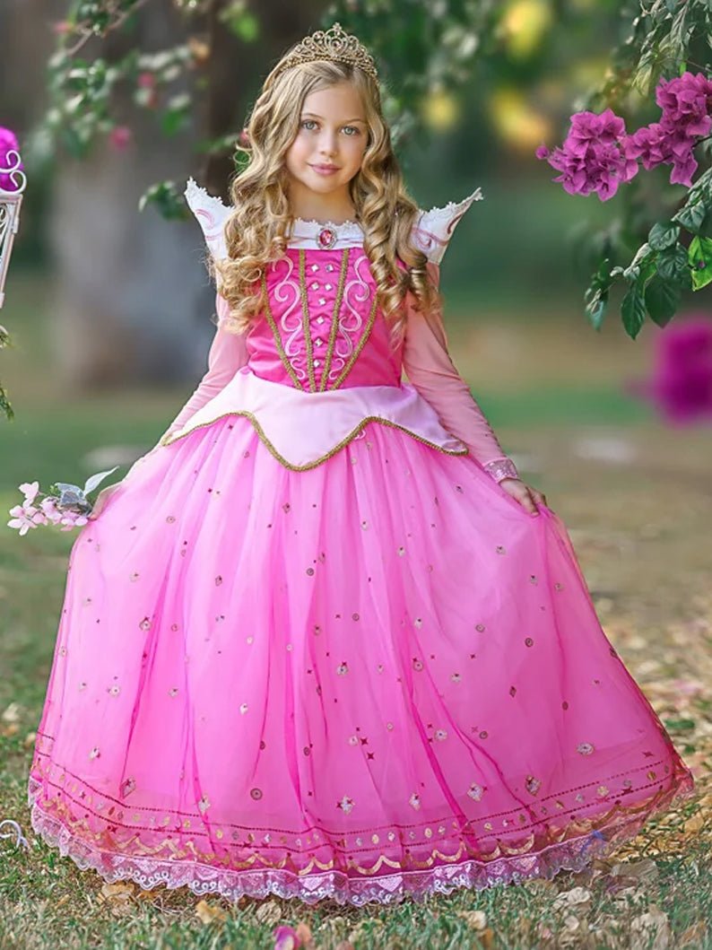 Light up Princess Beauty Sleeping Dress for Girls Party - Uporpor - Uporpor