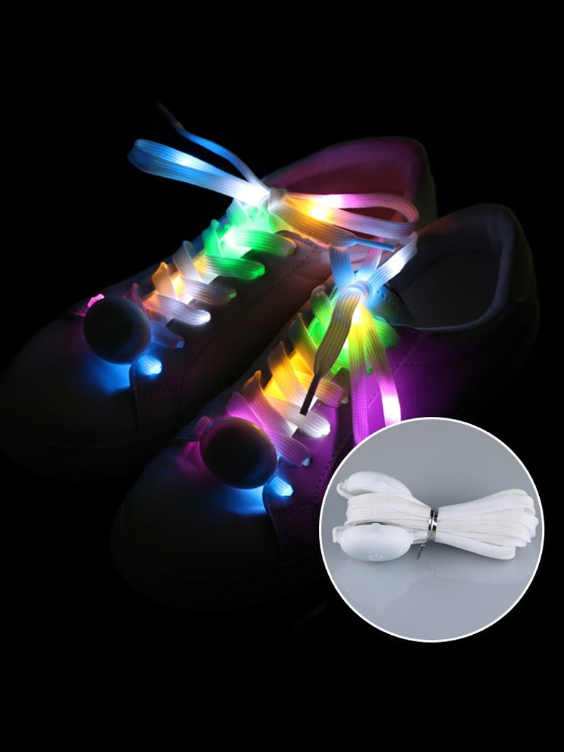 Light Up Shoe laces 5 Colors Flashing Shoestrings - Uporpor