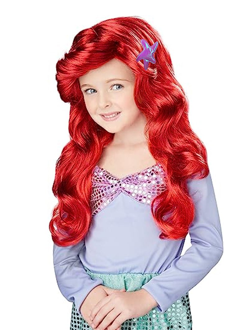 Lil Mermaid Princess Wig for Girl - Uporpor