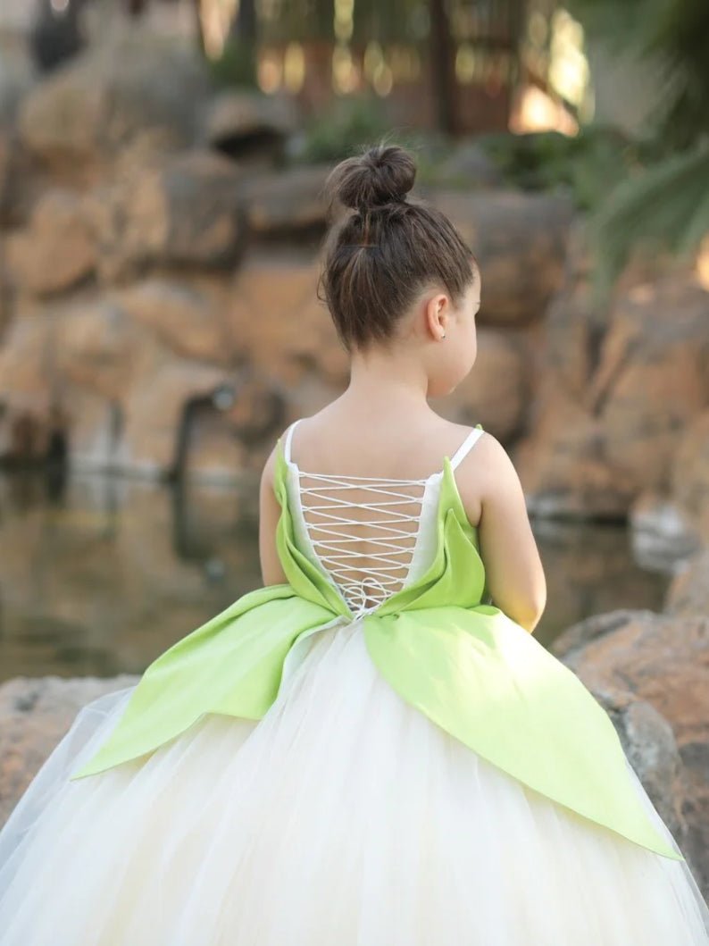 Princess Tiana Light Up Fairy Mesh Dress For Girls - Uporpor - Uporpor